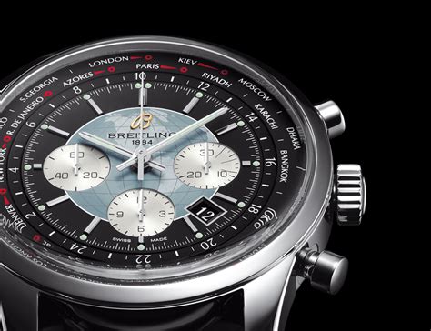 breitling transocean chronograph unitime watch|breitling transocean chronograph gmt review.